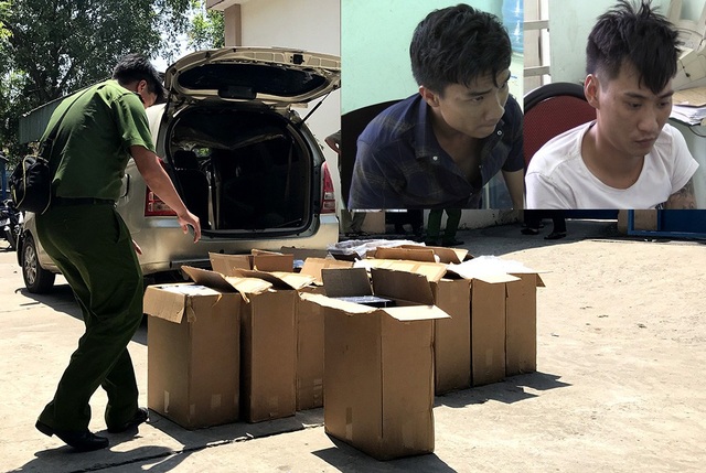 Phó Thủ tướng yêu cầu xử lý nghiêm vụ xe thuốc lá lậu tông CSGT - 2 Chiếc xe chở thuốc lá lậu và hai đối tượng có hành vi chống người thi hành công vụ bị tạm giữ tại cơ quan Công an.