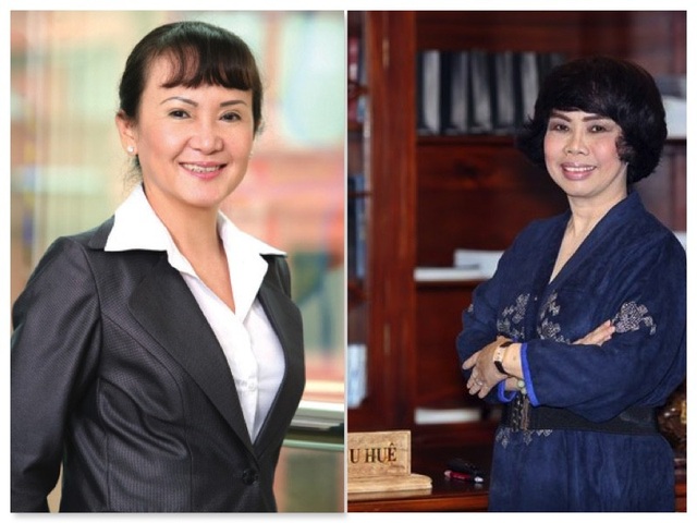 Chuyện hậu trường những nữ tỷ phú quyền lực bậc nhất Việt Nam - 2 Bà Huỳnh Bích Ngọc (trái) và bà Thái Hương (phải)