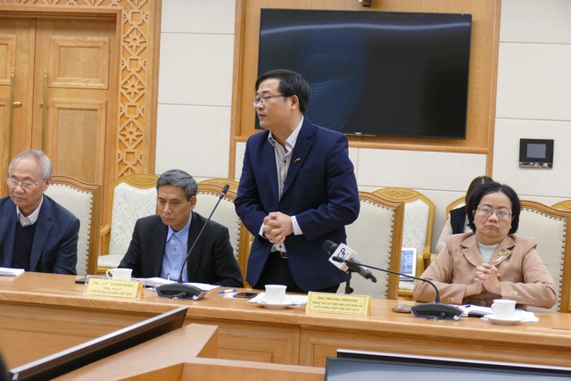 Tổ tư vấn cải cách thủ tục hành chính và “đặt hàng” của Thủ tướng - 2 Đại diện VASEP phát biểu tại hội nghị