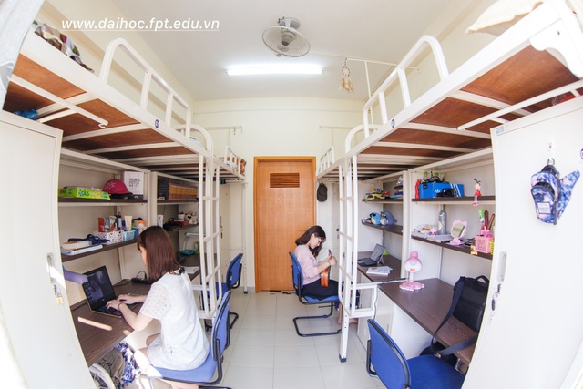 Đại học FPT mở rộng đối tượng miễn thi - 15 Ký túc xá ĐH FPT đảm bảo mọi điều kiện học tập, sinh hoạt cho sinh viên.