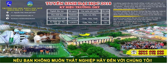 Các Khoa học về Trái đất và Tài nguyên Môi trường - nhóm ngành học “hiếm người nhiều việc” tại khu vực miền Trung và Tây Nguyên - 7 Các Khoa học về Trái đất và Tài nguyên Môi trường - nhóm ngành học “hiếm người nhiều việc” tại khu vực miền Trung và Tây Nguyên - 7
