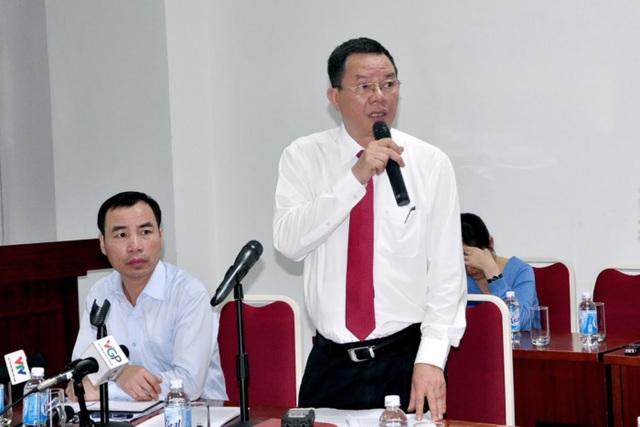 Ông Phạm Đình Thi trình bày một số nội dung về đề nghị xây dựng Dự án Luật thuế tài sản.