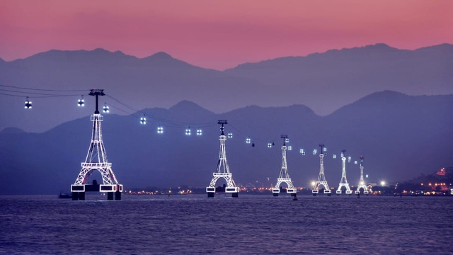 Vinpearl Nha Trang được CNN bình chọn là 1 trong 30 điểm “phải đến” tại Việt Nam - 1 Hình ảnh cáp treo Vinpearl Nha Trang trên CNN