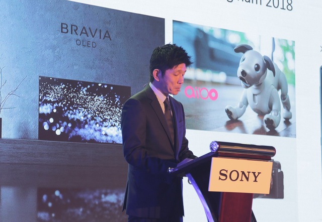Thế hệ OLED thứ 2 của Sony về Việt Nam - 1 Đại diện Sony Việt Nam giới thiệu về loạt sản phẩm TV mới