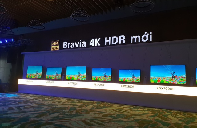 Thế hệ OLED thứ 2 của Sony về Việt Nam - 3 Loạt Bravia 4K mới