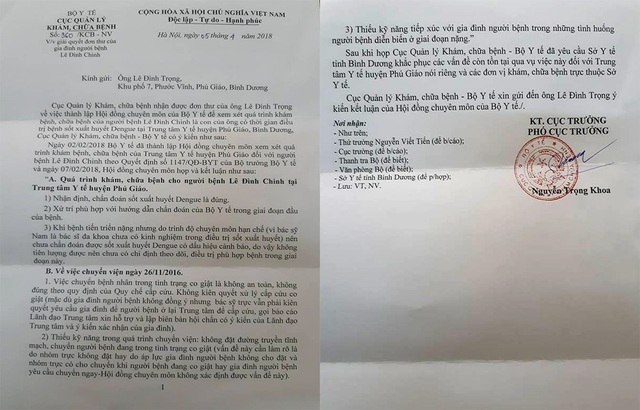 Vụ bác sĩ bị “tố” tắc trách, bé trai 13 tuổi tử vong: Vi phạm nghiêm trọng quy tắc khám, chữa bệnh - 1 Hội đồng chuyên môn Bộ Y tế chỉ ra hàng loạt thiếu sót trong quá trình điều trị, chuyển viện đối với bệnh nhi 13 tuổi bị tử vong.