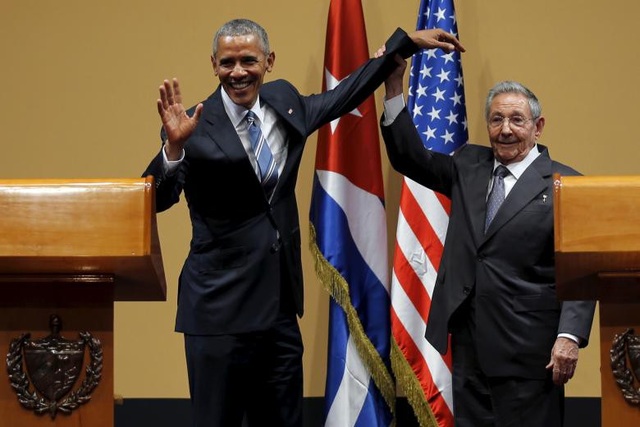 Dấu ấn "kỷ nguyên Castro" trên chính trường Cuba - 10
Cuba và Mỹ đã chính thức bình thường hóa quan hệ ngoại giao vào tháng 12/2004 sau nhiều thập niên thù địch. Ông Obama là tổng thống Mỹ đương nhiệm đầu tiên thăm Cuba trong 88 năm.