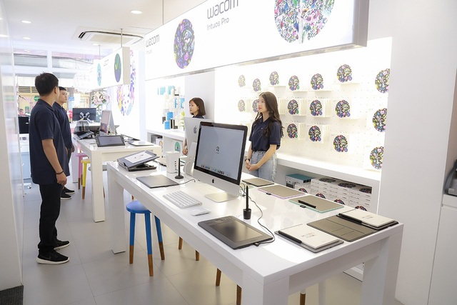 Wacom mở store đầu tiên tại Đông Nam Á ở Việt Nam - 1 Store Wacom đầu tiên tại Đông Nam Á