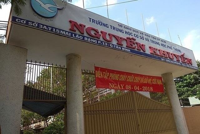 Trường Nguyễn Khuyến bị tố như “trại lính”: Mặt trái của kinh doanh giáo dục - 1 Trường Nguyễn Khuyến bị tố như “trại lính”: Mặt trái của kinh doanh giáo dục - 1