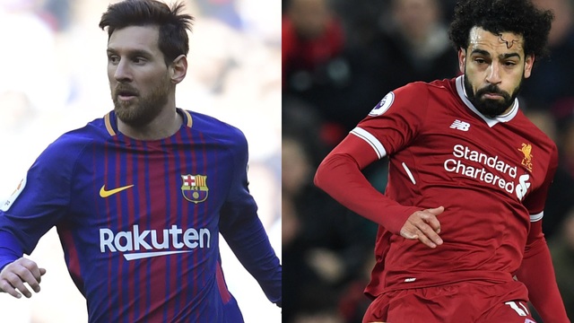 Messi và Salah là hai ứng cử viên nặng ký giành Chiếc giày vàng châu Âu