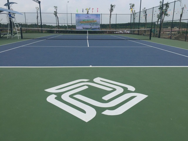 Thăng Long Homes - Hiệp Phước: Khu dân cư chuẩn quốc tế đầu tiên tại Nhơn Trạch - 2
Sân tennis đạt chuẩn quốc tế - một trong những tiện ích nội khu nổi bật của dự án.