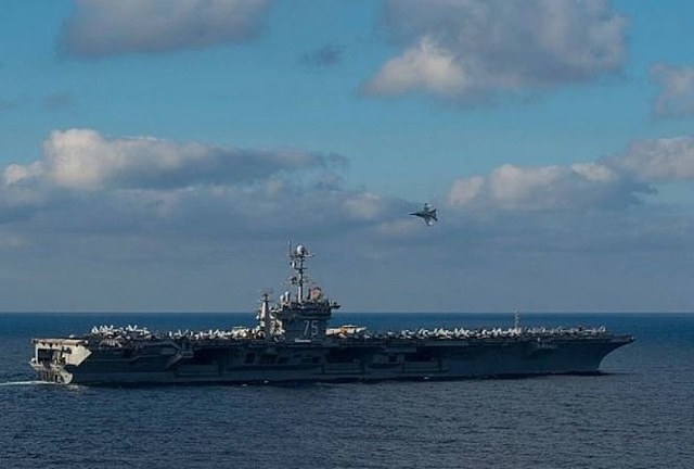 Đưa tàu USS Harry Truman tới Địa Trung Hải, Mỹ lại sắp tấn công Syria? - 1
Ảnh: US Navy