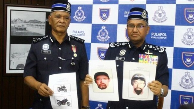 Malaysia công bố ảnh nghi phạm sát hại nhà khoa học Palestine - 1
Ảnh vẽ hai nghi phạm được Malaysia công bố ngày 23/4 (Ảnh: PressTV)