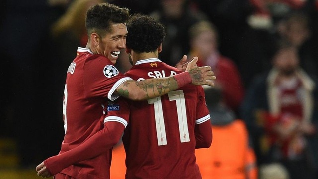 Chấm điểm Liverpool 5-2 AS Roma: Nỗi kinh hoàng mang tên Salah - 1 Mohamed Salah (phải) đã nhấm chìm CLB cũ AS Roma