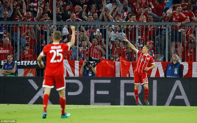 Những khoảnh khắc Real Madrid hạ gục Bayern Munich tại Đức - 19
Bayern Munich chỉ ghi được 1 bàn thắng, dù áp đảo hơn đặc biệt trong hiệp 1