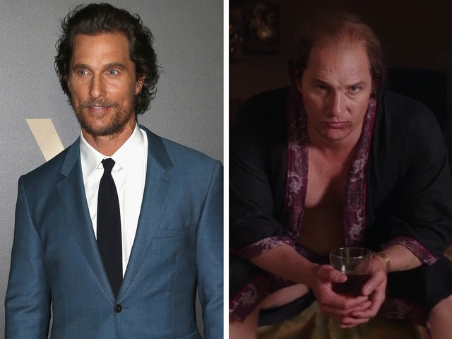 Những diễn viên tăng cân “kịch liệt” để nhập vai - 10 Nam diễn viên Matthew McConaughey tăng tới 21kg khi đóng phim “Gold” (Mỏ vàng - 2016)