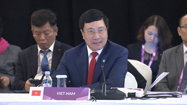 ASEAN: Tình hình Biển Đông tiếp tục diễn biến phức tạp - 2 Phó Thủ tướng, Bộ trưởng Ngoại giao Việt Nam Phạm Bình Minh