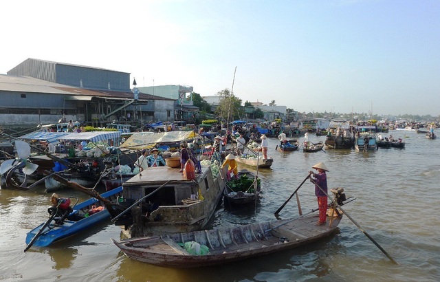 Đến TP Cần Thơ, du khách không đến tham quan Chợ nổi Cái Răng xem như chuyến đi chưa trọn vẹn