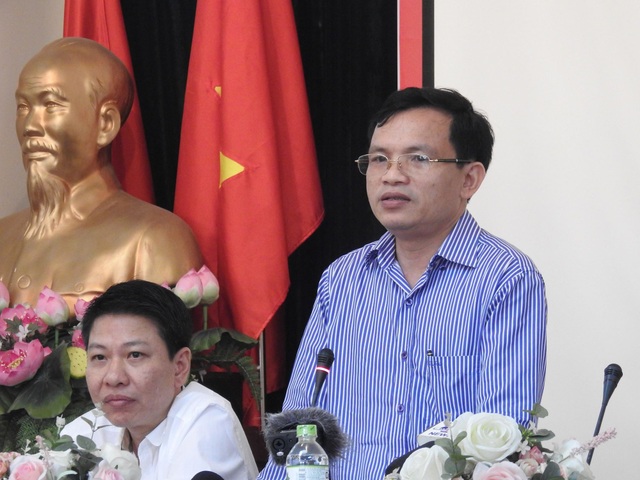 Thi THPT quốc gia 2018: Có thí sinh đăng kí 50 nguyện vọng - 1 Ông Mai Văn Trinh, Cục Trưởng Cục Quản lý Chất lượng (Bộ GD&ĐT) giải đáp thắc mắc tại buổi họp báo.
