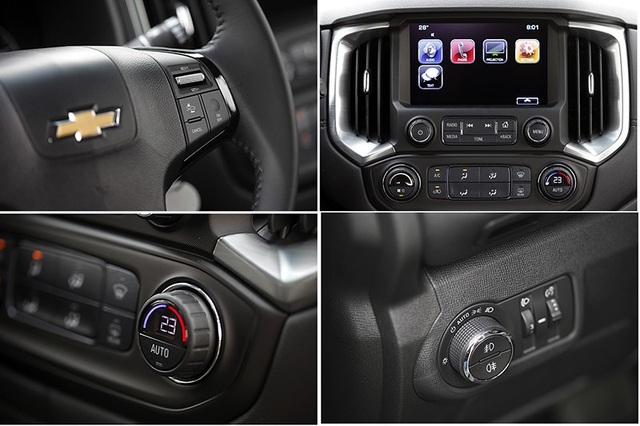 Chevrolet Trailblazer có giá từ dưới 900 triệu đồng - 3 Một số chi tiết thiết kế nội thất của Chevrolet Trailblazer tại Việt Nam