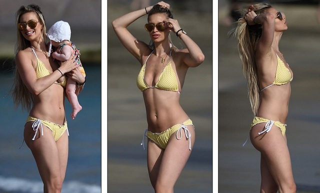 Người đẹp Anh gợi cảm trên biển - 2
Ferne McCann khoe dáng vóc thanh mảnh và làn da mịn màng