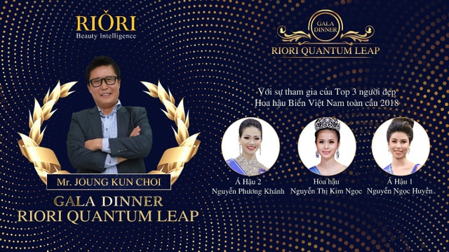 Kim Ngọc - Hoa Hậu Biển Việt Nam dự Gala RIORI Quantum Leap để tôn vinh mỹ phẩm RIORI - 4
Sự kiện Gala Dinner RIORI Quantum Leap