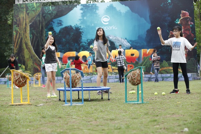 Giới trẻ Hà Thành rủ nhau đến Ecopark chơi nhập vai giải mã tìm kho báu - 2 Game Quả trứng kỳ lạ