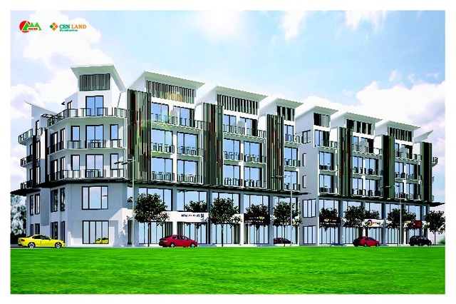 Cơ hội sinh lời hấp dẫn từ shophouse Khai Sơn Town - 1 Khai sơn Town mang đến thị trường 210 căn nhà phố thương mại