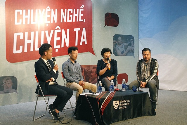 Nghề chọn ban đầu có là nghiệp cuối cùng? - 1 Các chuyên gia trò chuyện tại buổi talk show “Chuyện nghề, chuyện ta”