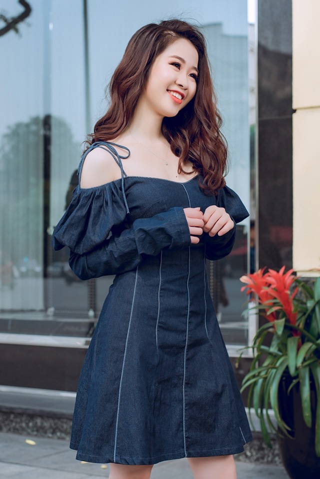 Top 12 nữ sinh lọt vào Chung kết Hoa khôi Học viện Ngoại giao - 11 Lê Ngọc Thuỳ Dương
