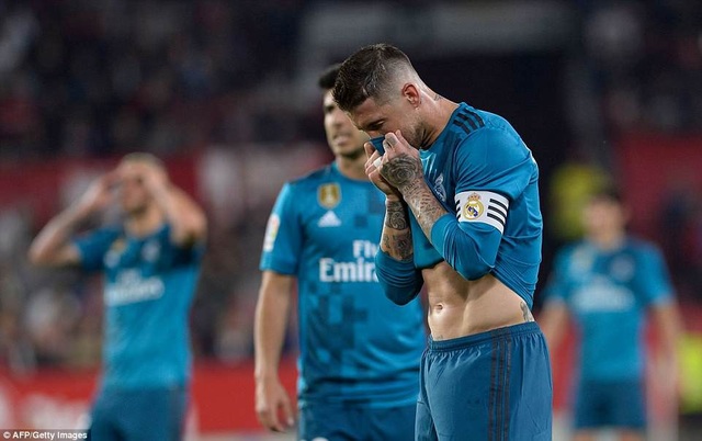 Sevilla 3-2 Real Madrid: Tội đồ Sergio Ramos - 3
Sergio Ramos đã trở thành tội đồ trước Sevilla