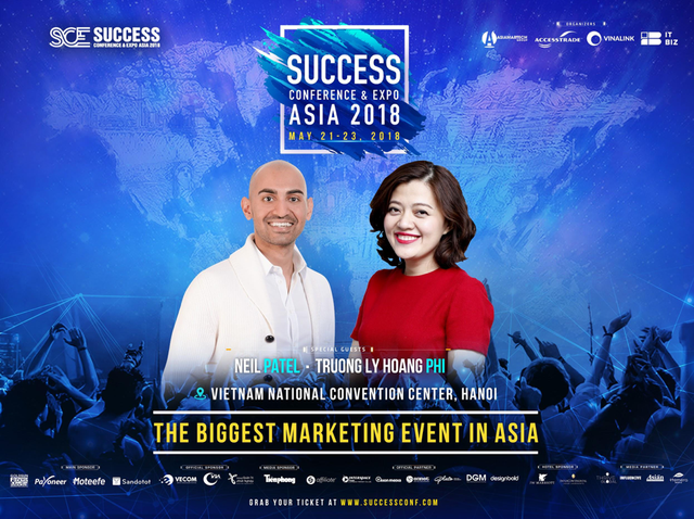 Success Conference & Expo Asia 2018 – Sự kiện Marketing lớn nhất châu Á ngay tại Việt Nam - 1 Success Conference & Expo Asia 2018 – Sự kiện Marketing lớn nhất châu Á ngay tại Việt Nam - 1