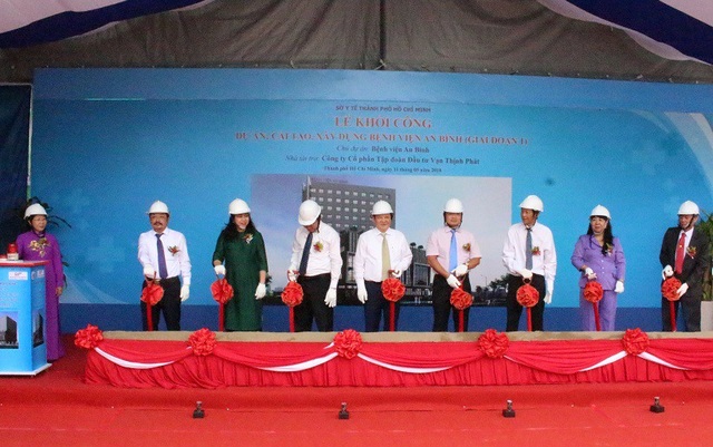 Một bệnh viện được doanh nghiệp tài trợ gần 452 tỷ đồng - 1 Bệnh viện động thổ xây dựng khu nhà mới nhờ nguồn tài trợ khủng