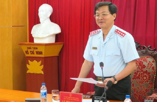 Tổng Thanh tra Chính phủ yêu cầu đẩy nhanh các cuộc thanh tra - 1 Tổng Thanh tra Chính phủ Lê Minh Khái.