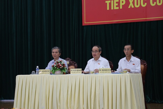 Bí thư Nguyễn Thiện Nhân hứa gặp cử tri Thủ Thiêm sau kỳ họp Quốc hội - 1 Bí thư Thành uỷ TPHCM Nguyễn Thiện Nhân hứa gặp cử tri quận 2 sau kỳ họp Quốc hội