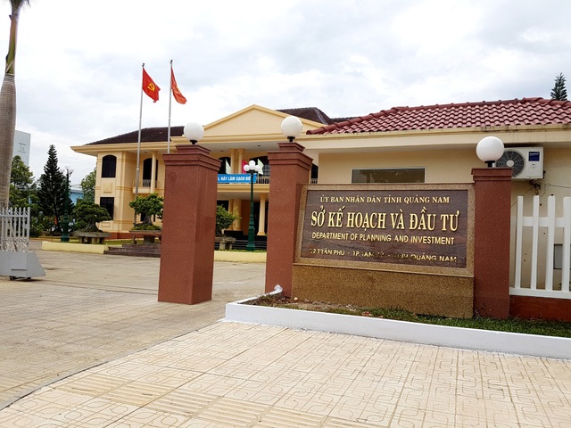 Sở KH-ĐT Quảng Nam có giám đốc mới thay ông Lê Phước Hoài Bảo - 2 Sở KH-ĐT Quảng Nam đã có Giám đốc mới thay thế ông Lê Phước Hoài Bảo