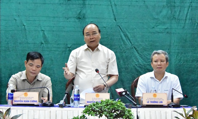 Thủ tướng phát biểu chỉ đạo tại buổi làm việc