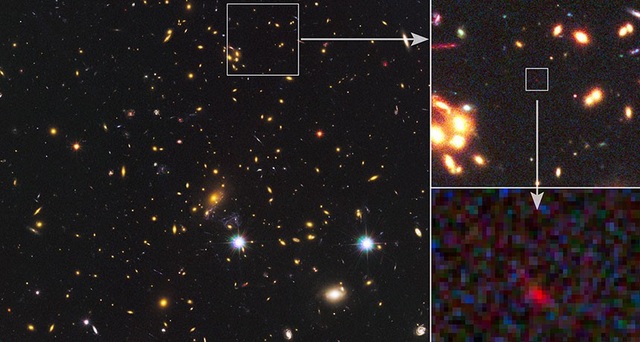 Những ngôi sao sinh ra chỉ 250 triệu năm sau vụ nổ Big Bang - 1 Những ngôi sao sinh ra chỉ 250 triệu năm sau vụ nổ Big Bang - 1