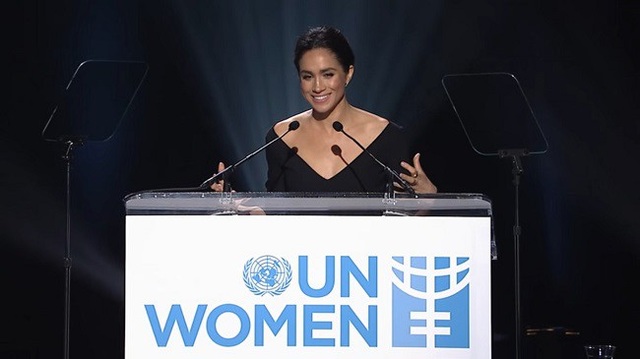 Meghan Markle - Nàng dâu "phá cách" nhất trong lịch sử Hoàng gia Anh - 3
Meghan Markle từng có bài phát biểu truyền cảm hứng về vấn đề nữ quyền tại Liên Hợp Quốc (Ảnh: Royal Central)