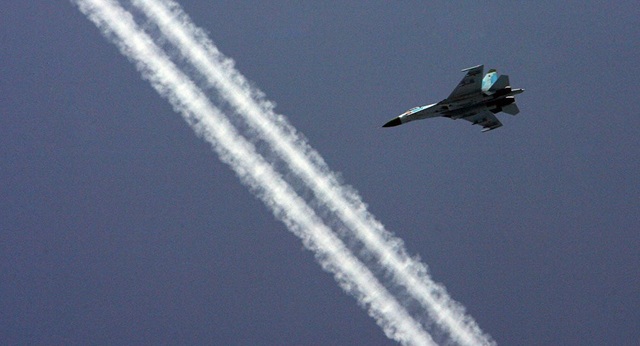 Su-27 của Nga bị "tố" chặn máy bay quân sự Mỹ - 1
Một máy bay Su-27 của Nga (Ảnh: Sputnik)