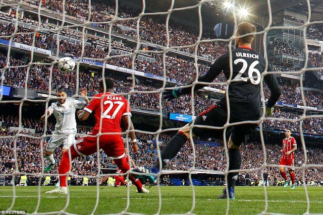 Những khoảnh khắc kinh điển ở đại chiến Real Madrid 2-2 Bayern Munich - 22
Thủ thành Ulreich đã nhận 4 bàn thua sau hai trận đấu với Real Madrid
