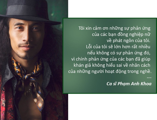 Khép lại lùm xùm "gạ tình" rúng động showbiz Việt - 3 Xem thêm: Phạm Anh Khoa: “Sau bao nhiêu năm làm nghề, hôm nay, tôi mới học cách làm một người đàn ông”