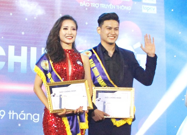 Nguyễn Thị Vân Anh và Vũ Thái Hưng (SBD 07) - cặp đôi được yêu thích nhất qua bình chọn và đạt ngôi vị cao nhất của cuộc thi.