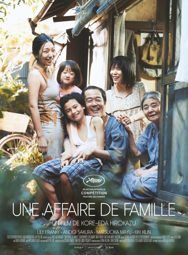Phim về đề tài gia đình giành giải Cành cọ vàng tại LHP Cannes 2018 - 1
Bộ phim Shoplifters” của đạo diễn Nhật Bản - Hirokazu Kore-eda đã giành được giải Cành cọ vàng tại LHP Cannes 2018.