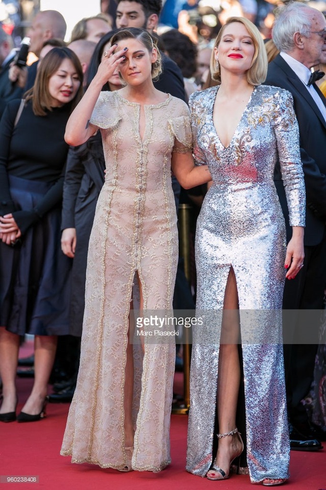 Phim về đề tài gia đình giành giải Cành cọ vàng tại LHP Cannes 2018 - 9
Kristen Stewart (trái) và Lea Seydoux