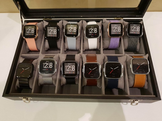 Fitbit Versa - đồng hồ thông minh có mặt kim loại nhẹ nhất ra mắt tại Việt Nam - 3 Nhiều tùy chọn màu dây đeo cho mẫu đồng hồ này