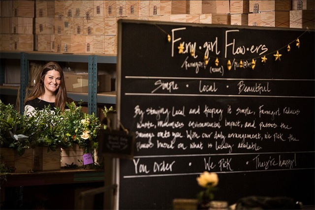 Gọi vốn khởi nghiệp thành công bằng những cách ..."điên khùng" - 7
Christina Stembel – nhà sáng lập, CEO Farmgirl Flowers