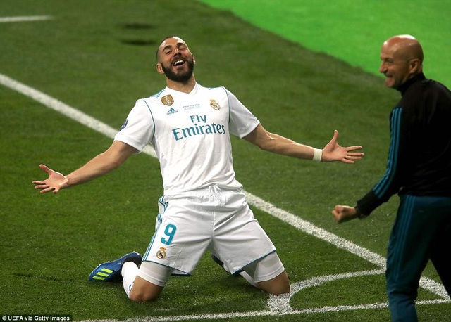 Những khoảnh khắc Real Madrid hạ gục Liverpool để vô địch Champions League - 26
Tiền đạo người Pháp cho thấy cái duyên ghi bàn ở các trận đấu lớn