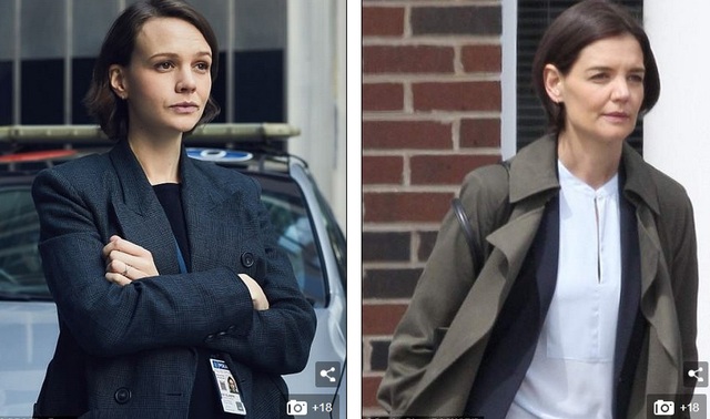 Những sao "xa lạ" nhưng giống nhau như "họ hàng" - 5
Carey Mulligan và Katie Holmes
