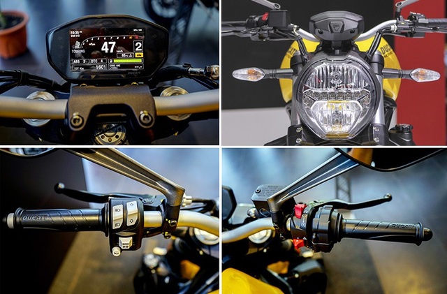 Ducati ra mắt Monster 821 phiên bản nâng cấp - 4 Ducati ra mắt Monster 821 phiên bản nâng cấp - 4